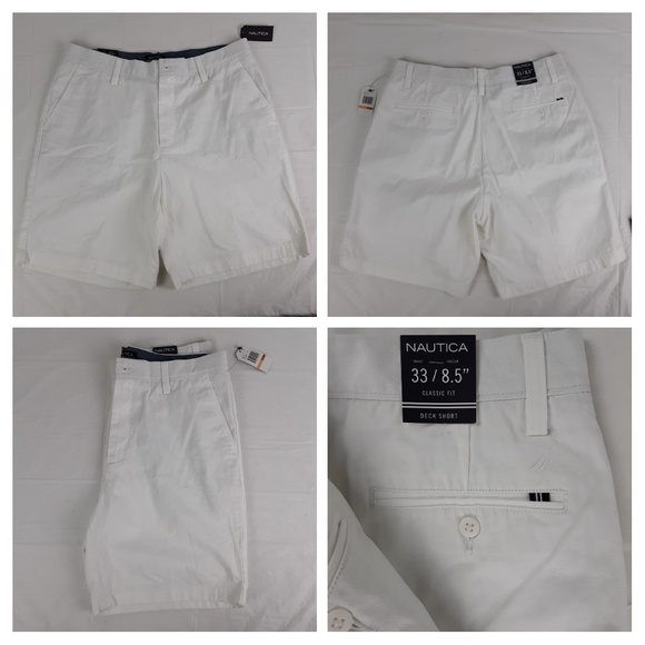 nautica deck shorts classic fit
